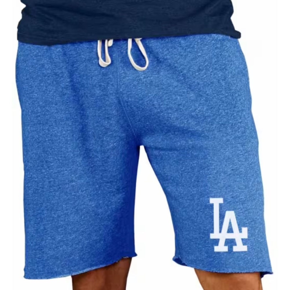 NEW Concept Sport Genuine Merchandise Blue L A Dodgers Logo Shorts Size …